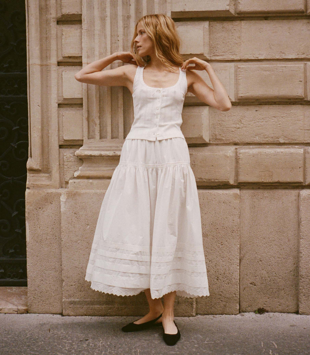 Sebastiane Skirt in Powder