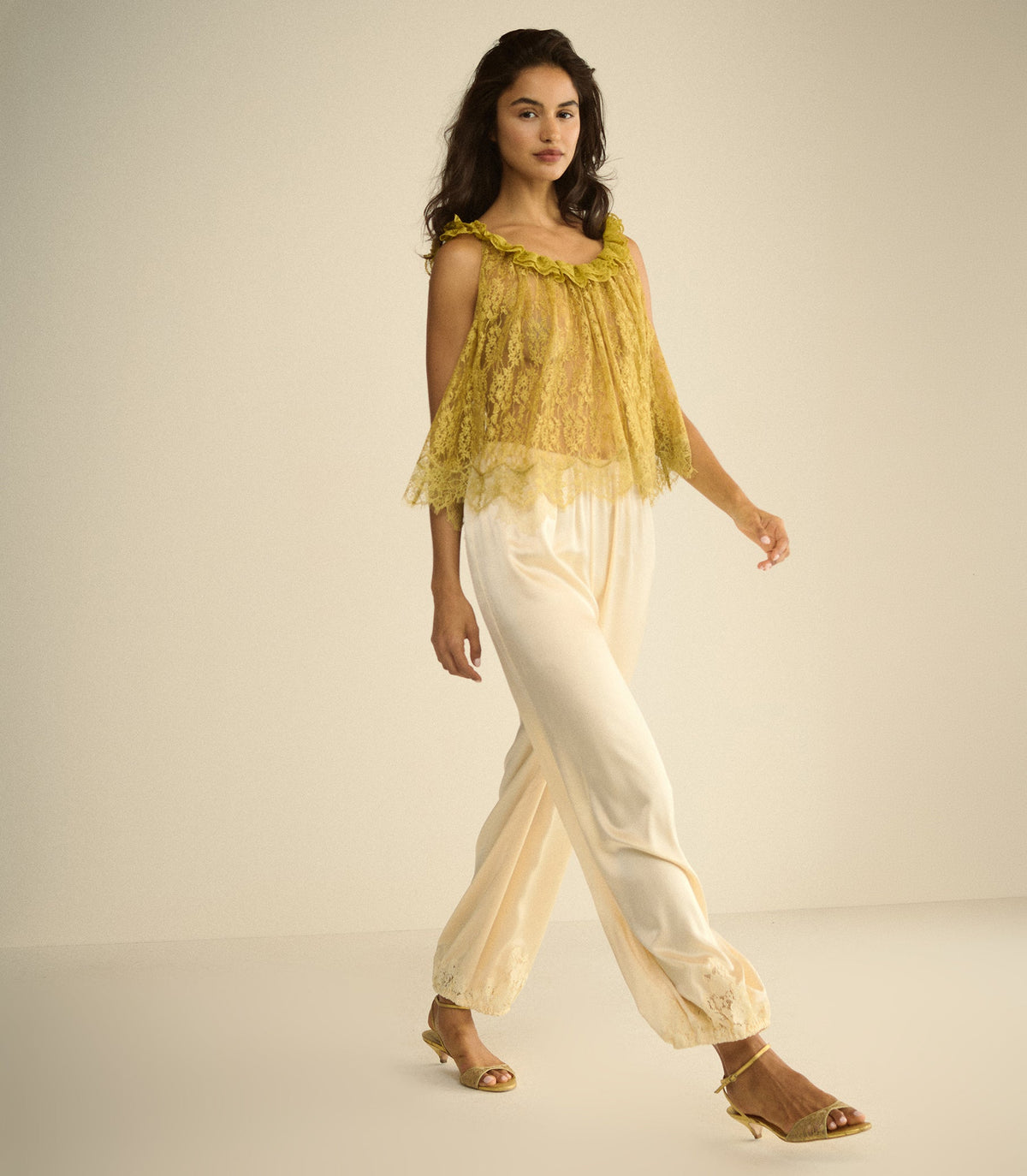 Elane Top in Antique Gold, view 3