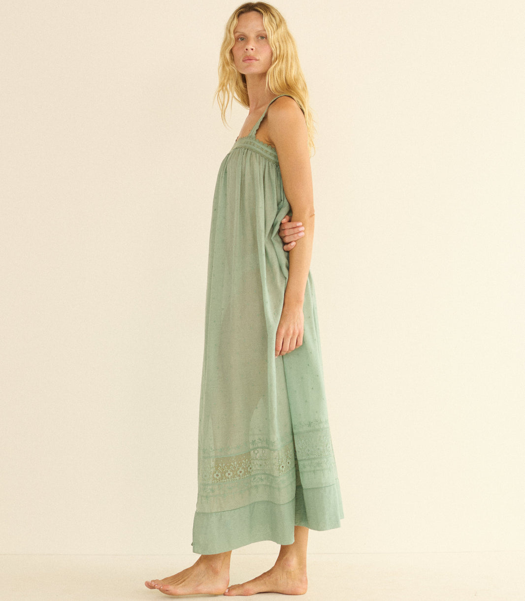 Elarie Dress in Aloe