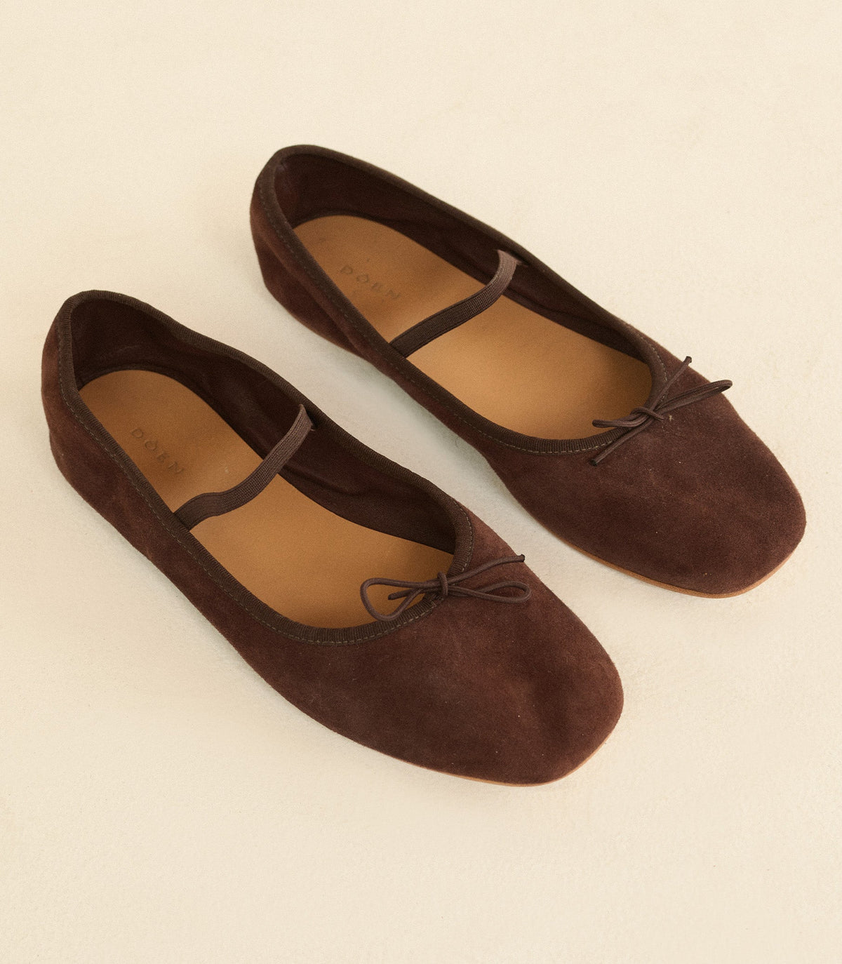 Eleni Mary Jane in Chocolate Suede, view 6