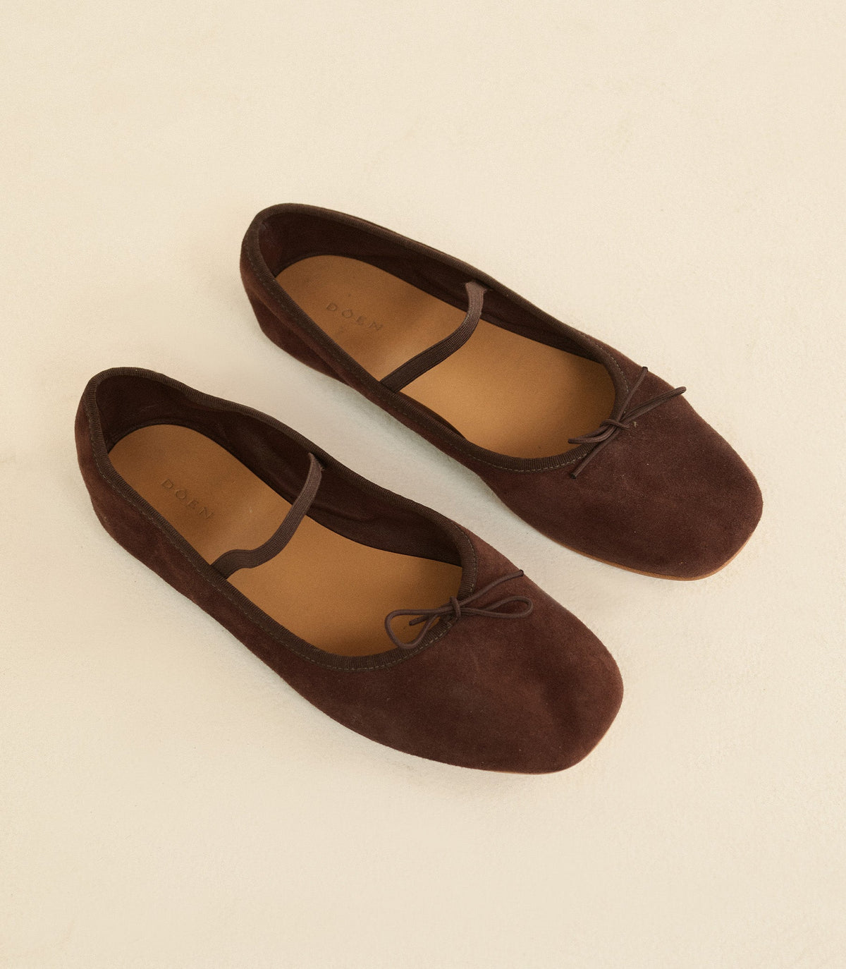Eleni Mary Jane in Chocolate Suede, view 7
