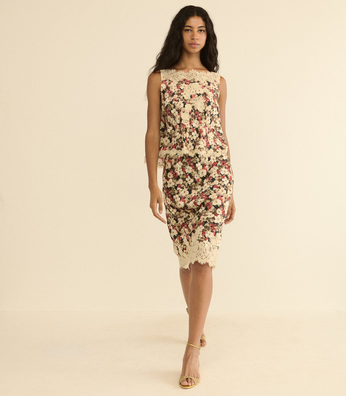 Elowette Skirt in Wildflower Bramble, view 4