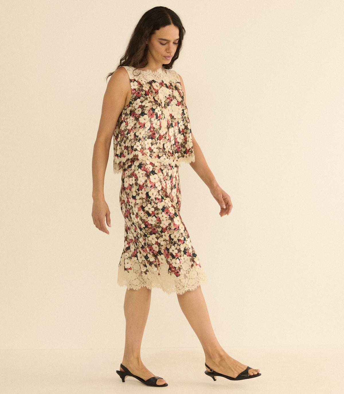 Elowette Skirt in Wildflower Bramble, view 8