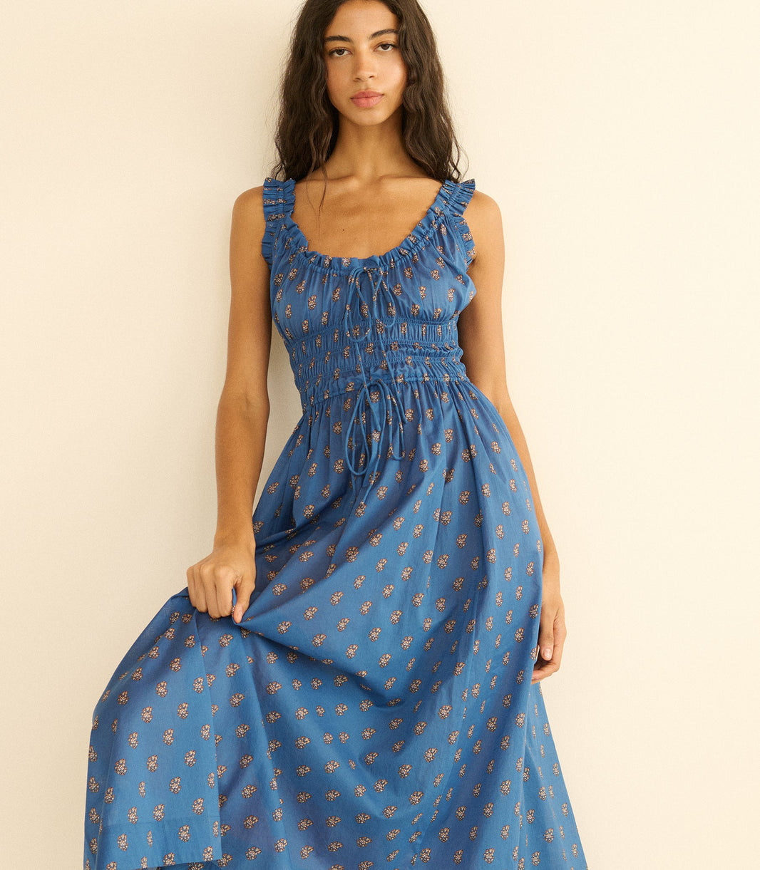 Emmaretta Dress in Eartha Paisley