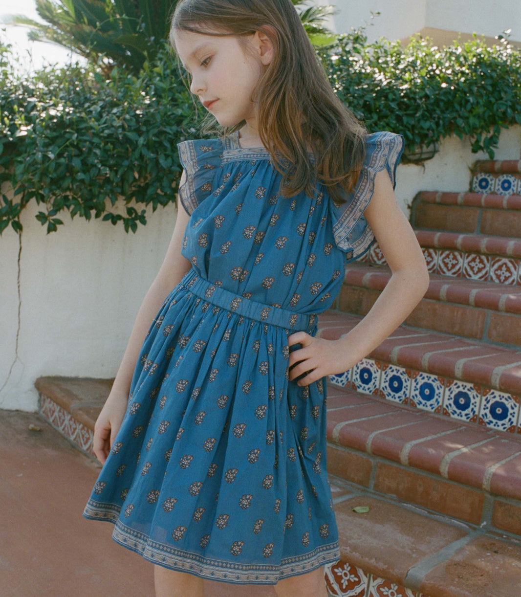 Emmie Skirt in Eartha Paisley