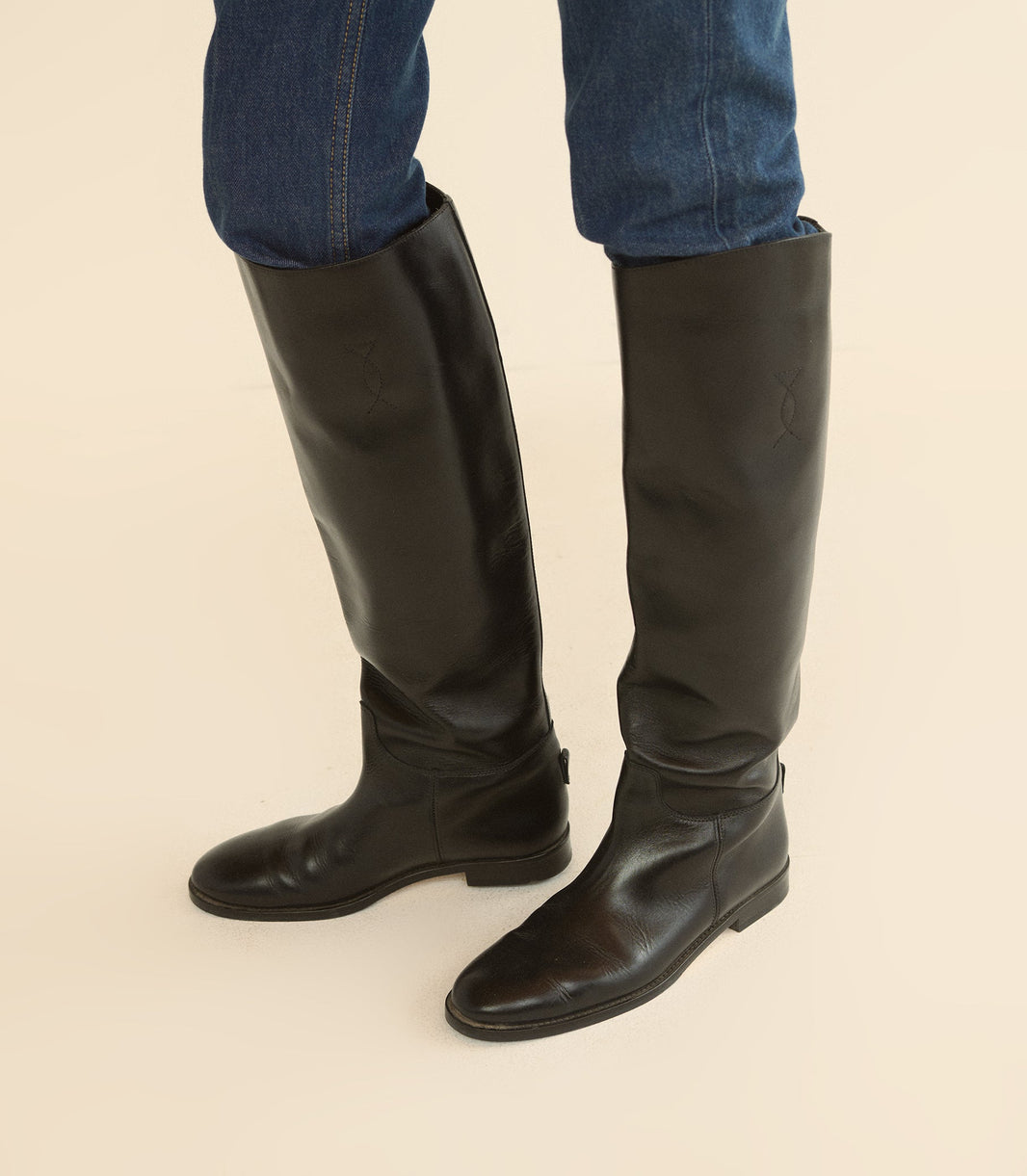 Essex Boot in Black Box Calf