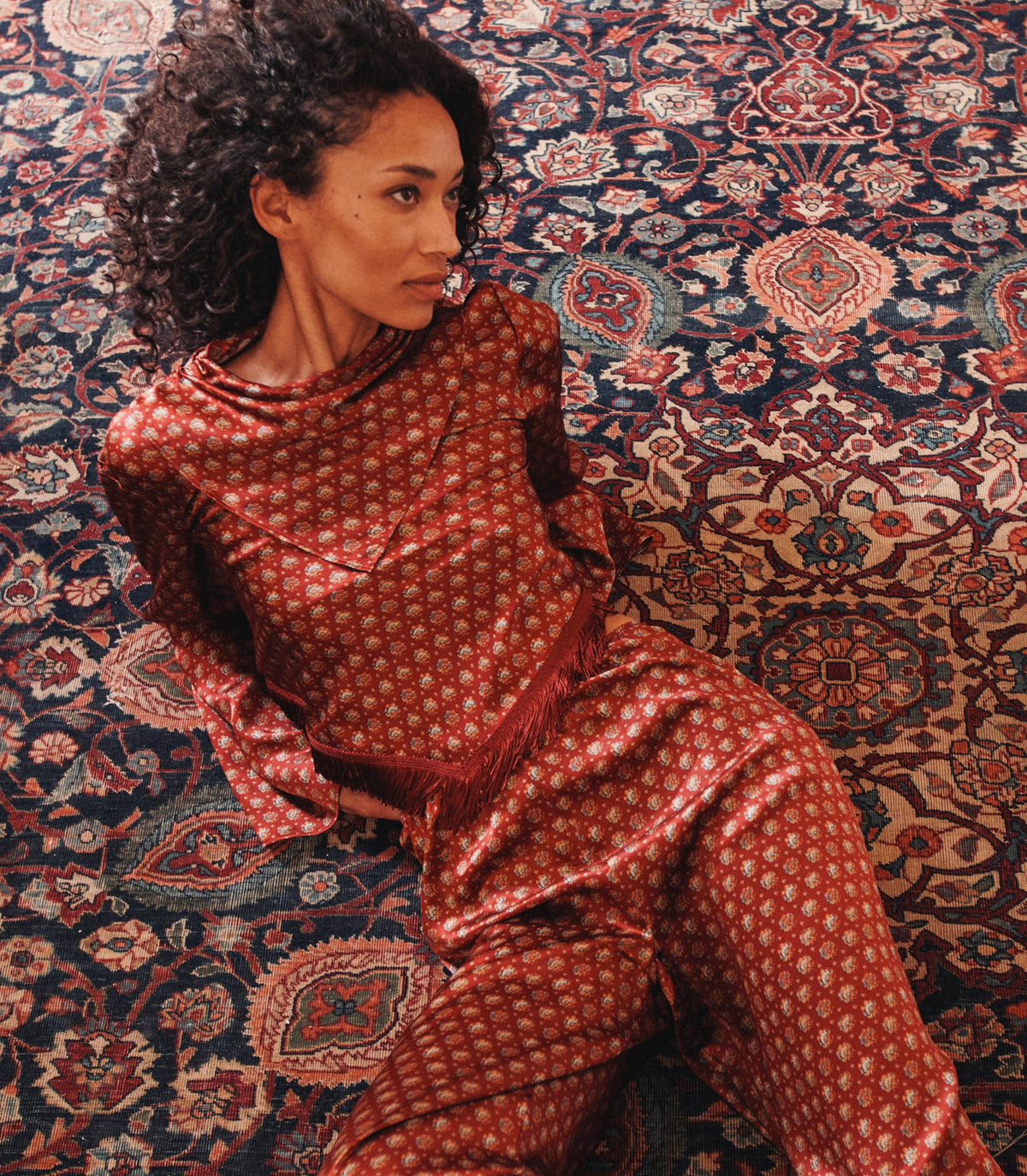 Faustella Top in San Sebastian Foulard