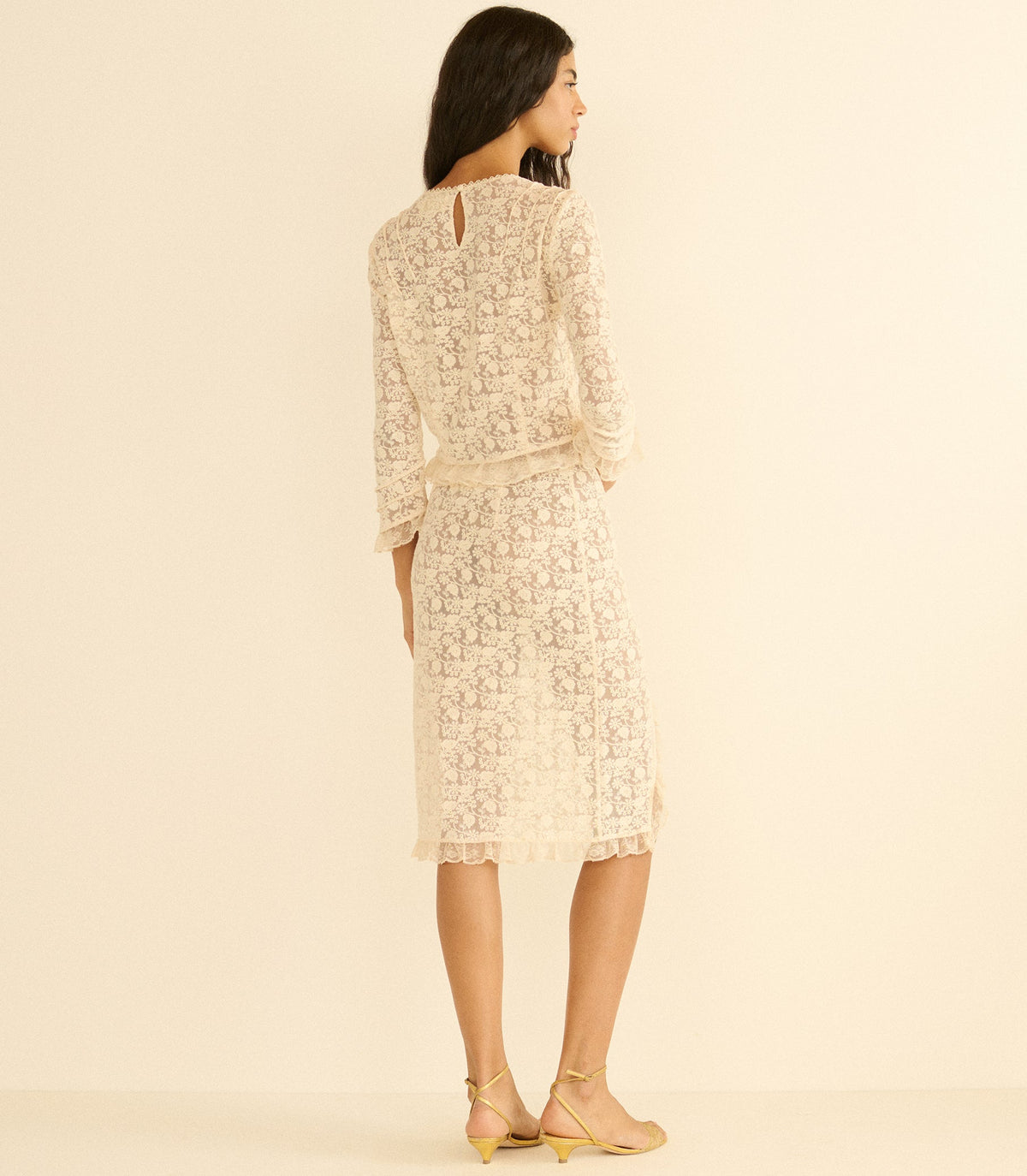 Fayette Top in Soft Camellia, view 4