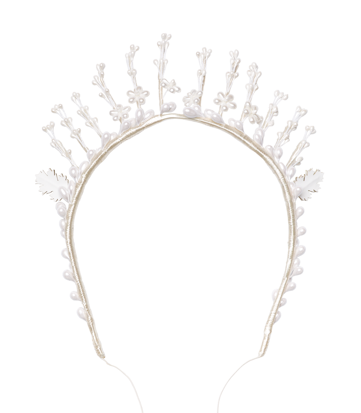 Faye Tiara in Antique Pearl, view 5