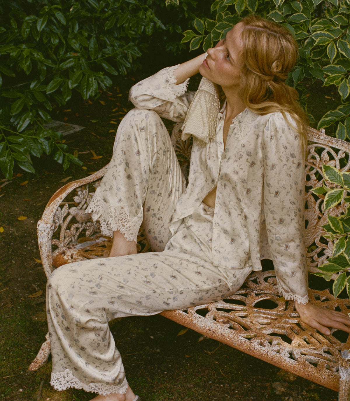 Felise Pant in Camellia Bloom, view 3