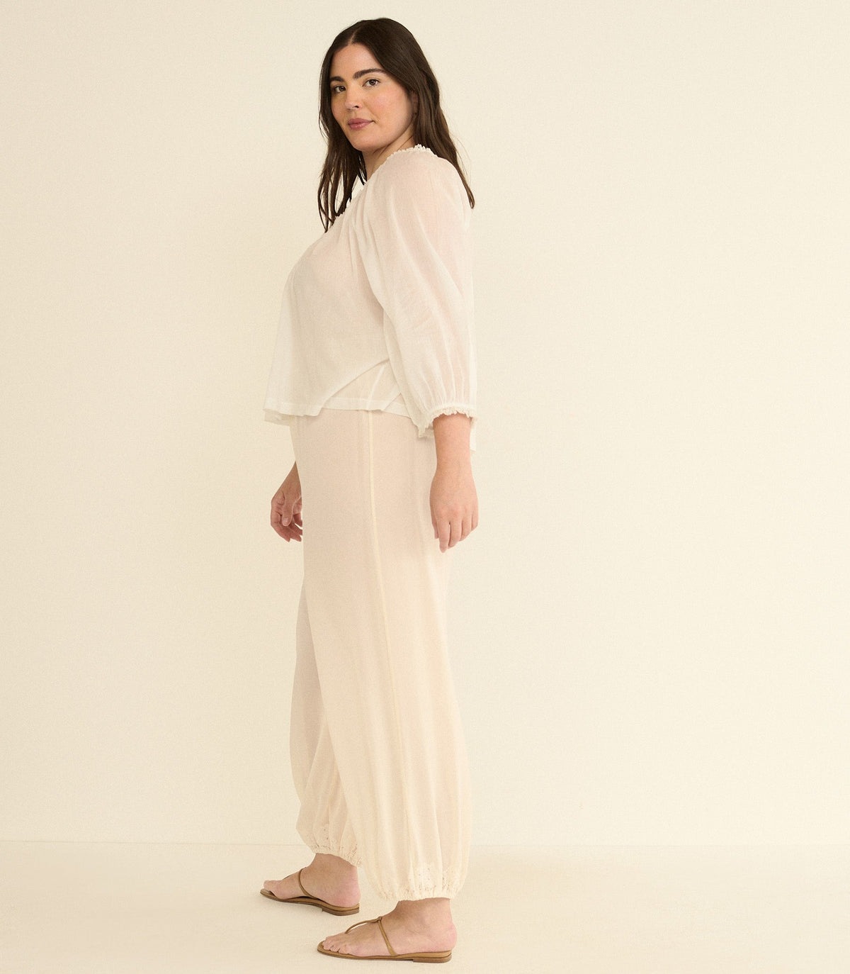 Florine Top in Salt, view 6