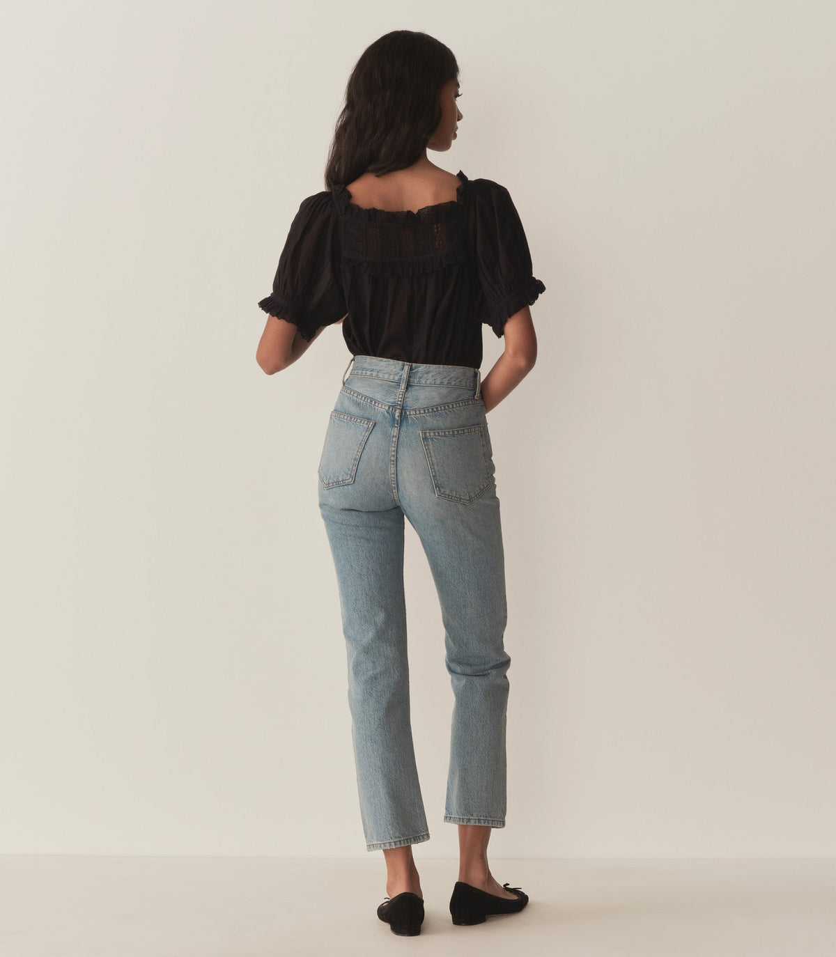 Frances Top in Black, view 4