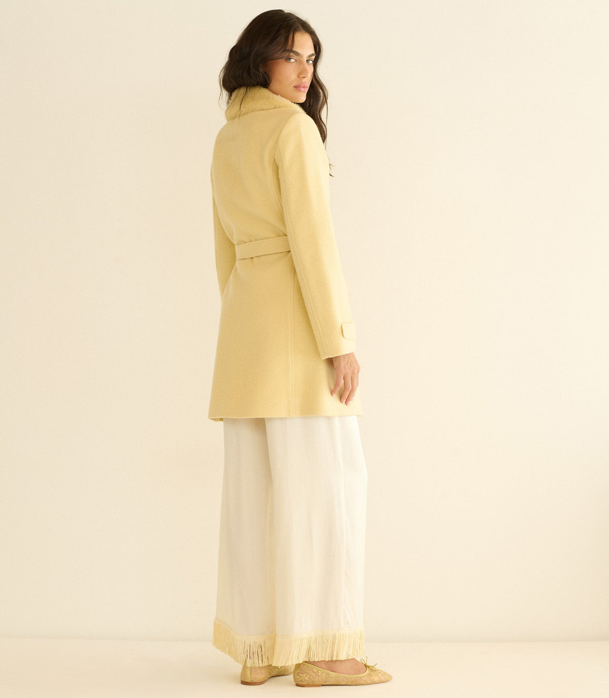 Greenwich Coat in Citrone, view 5