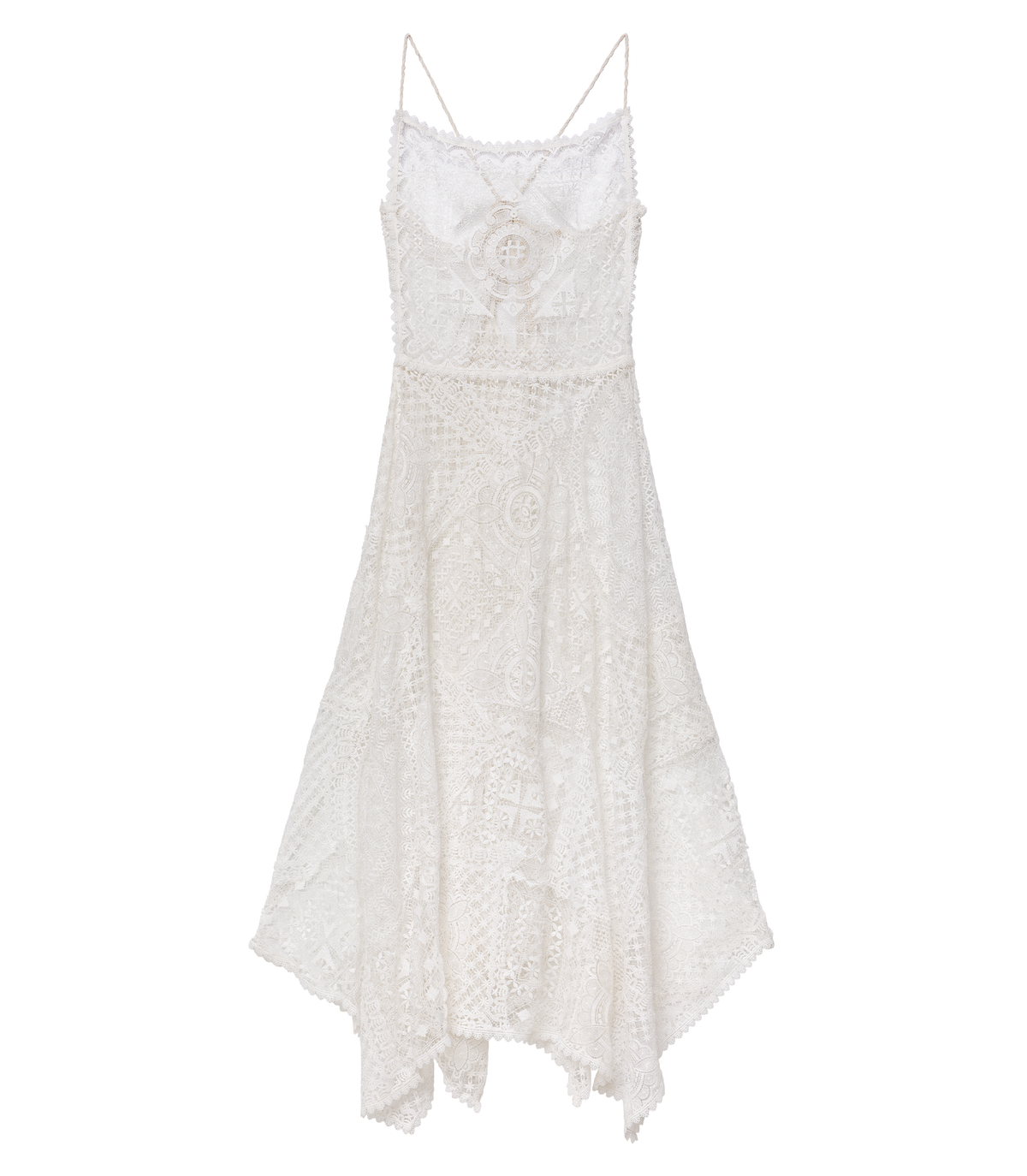 Handkerchief Anniversary Dress in Salt, view 7