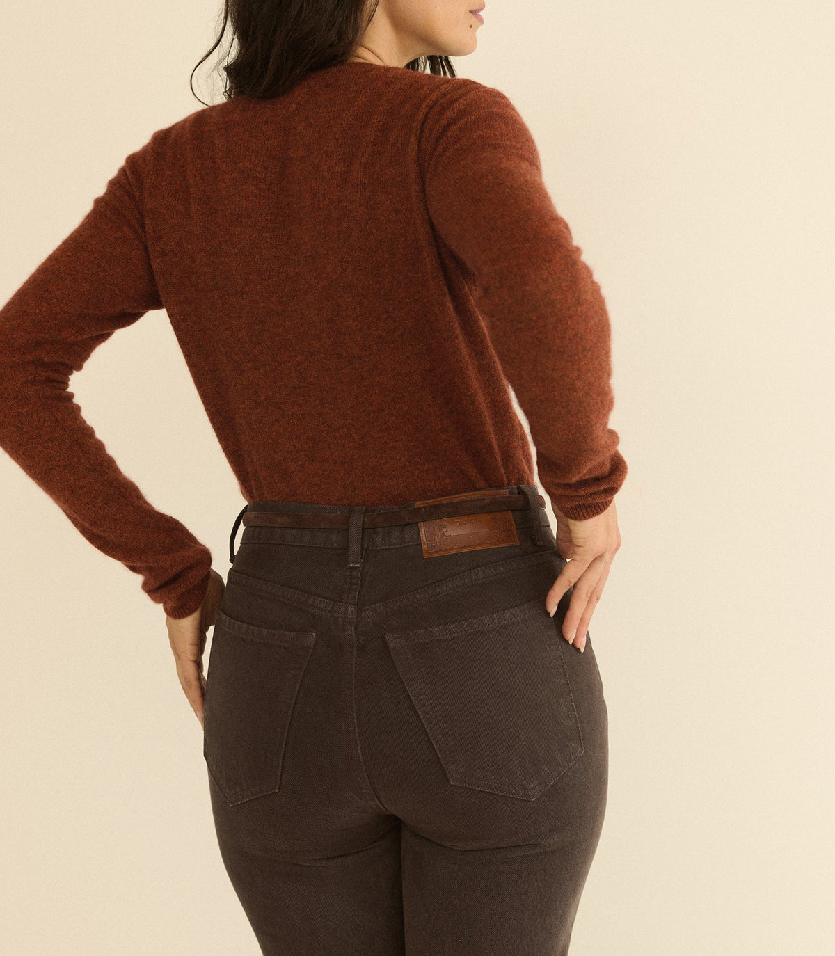 Ondine Jean in Equestrian Brown Wash, view 5