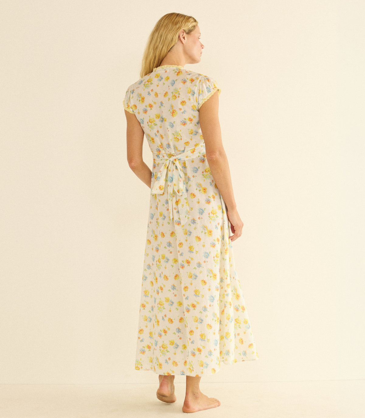 Helia Dress in Dahlia Floral, view 4