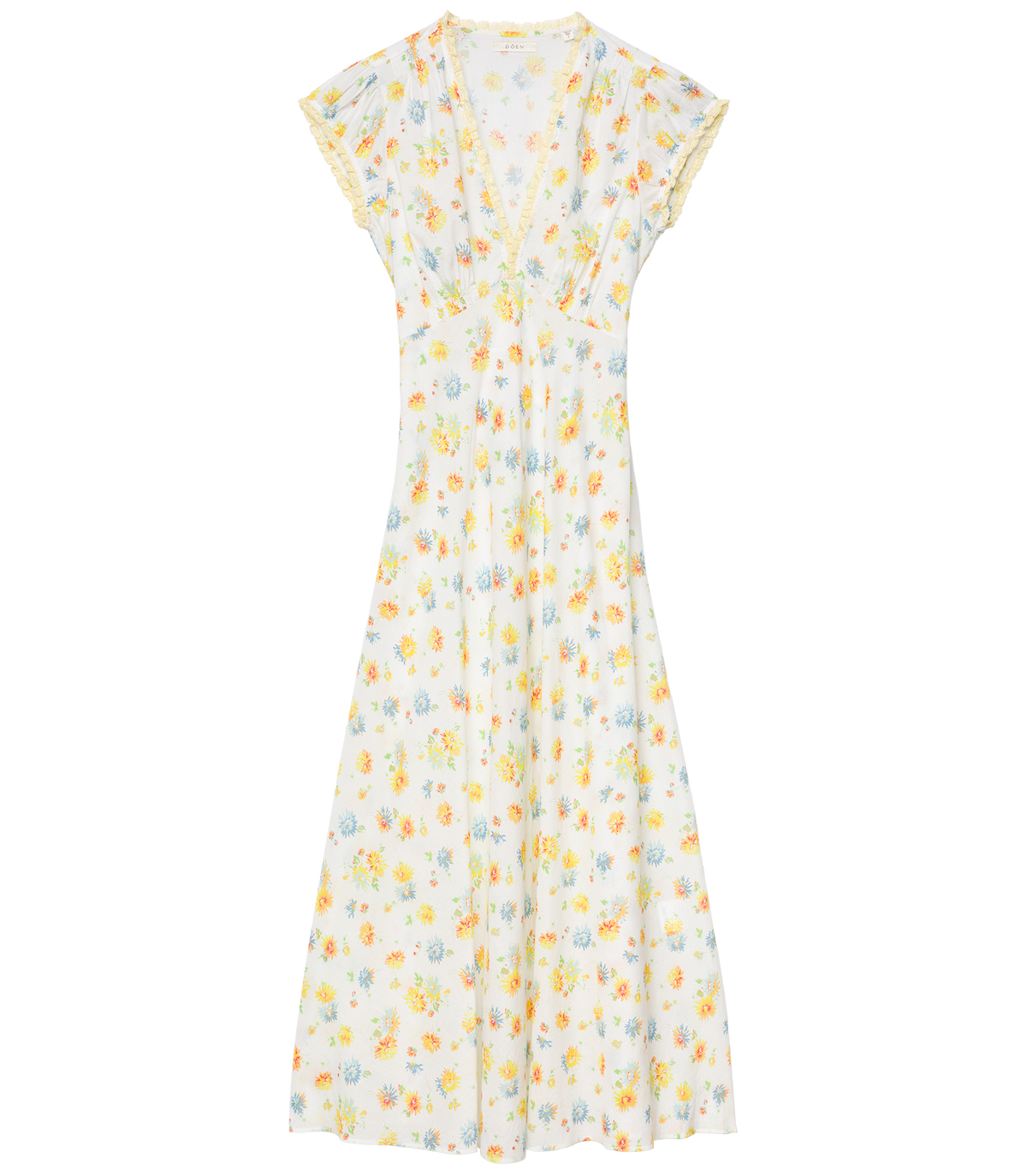 Helia Dress in Dahlia Floral, view 5