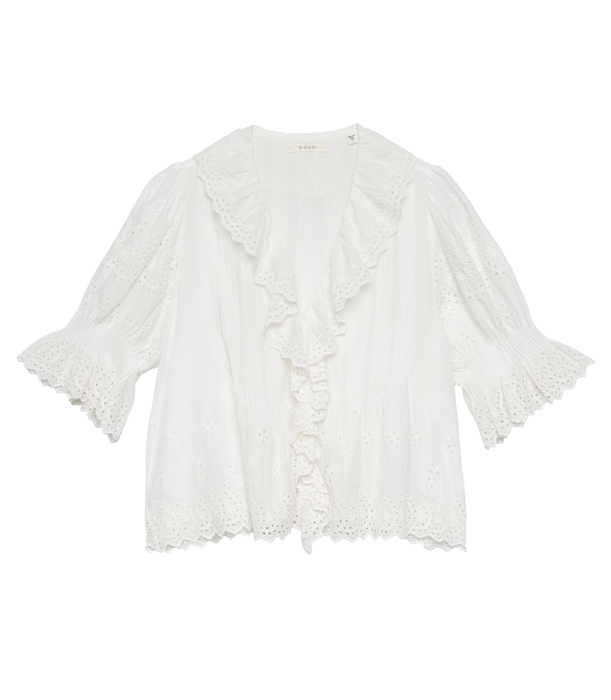 Henri Top in Salt Eyelet, view 6