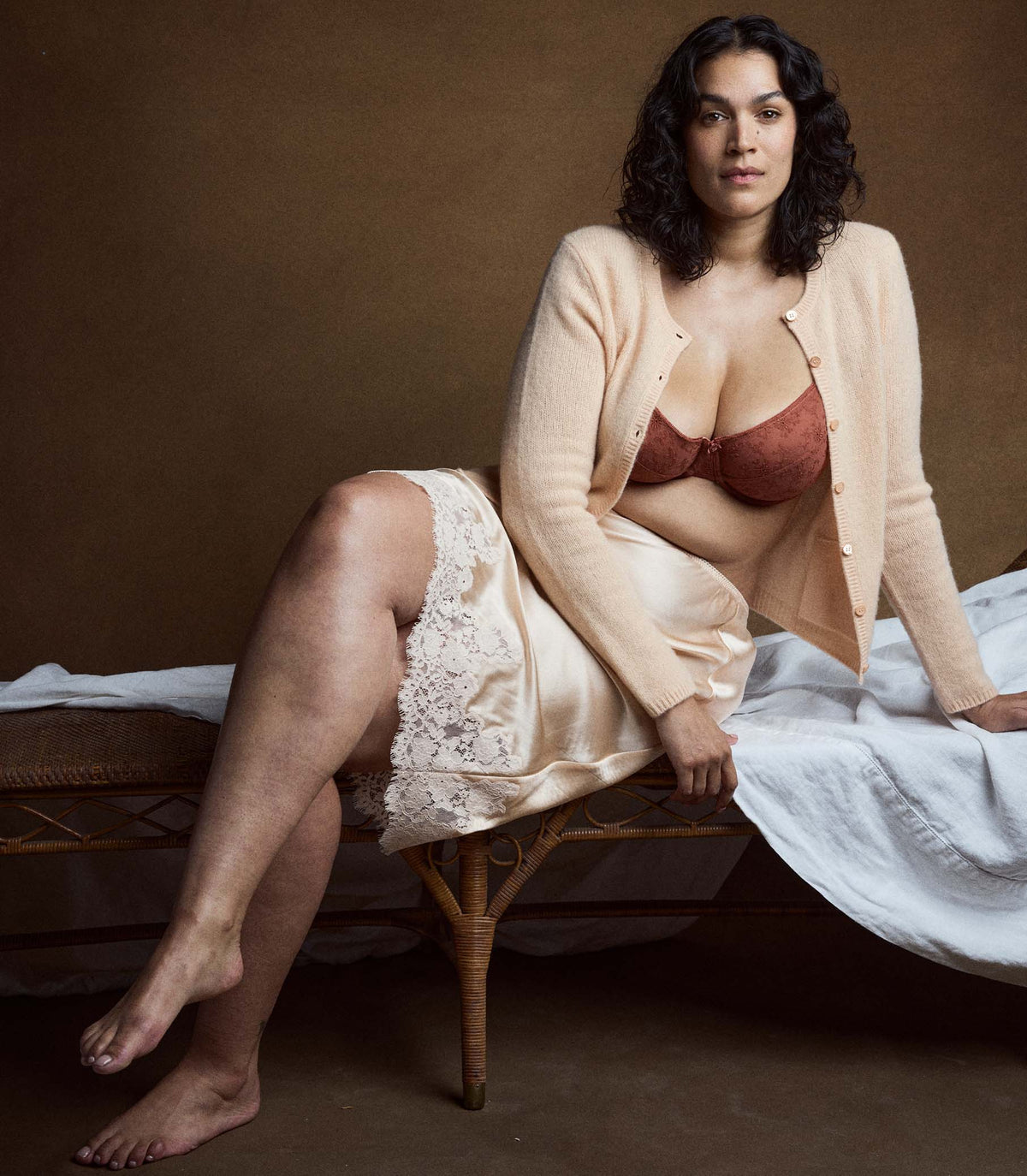Idalia Bra in Nutmeg Clover Blossom, view 9