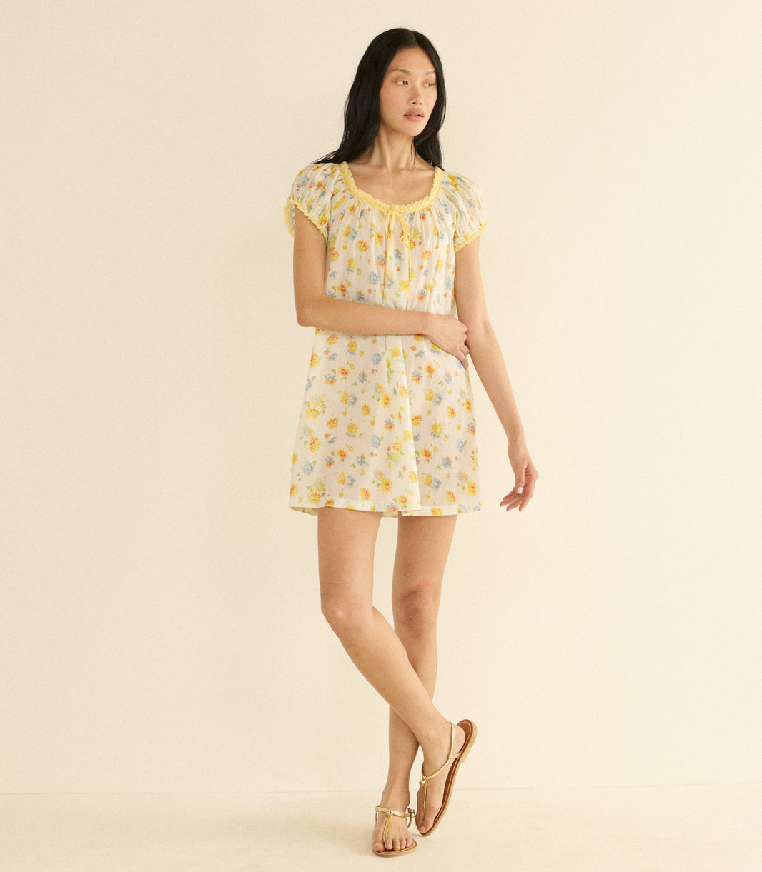 Julia Dress in Dahlia Floral