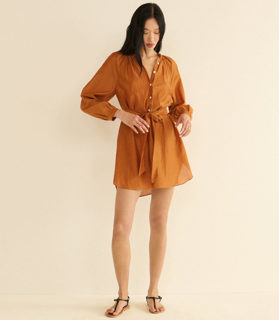 Juliet Tunic Dress in Coconut