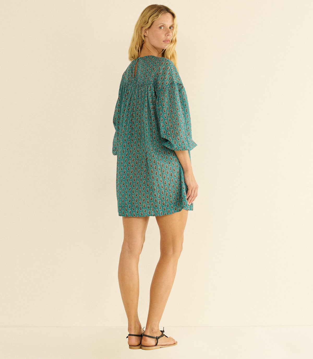 Juniper Tunic in Alba Paisley, view 3