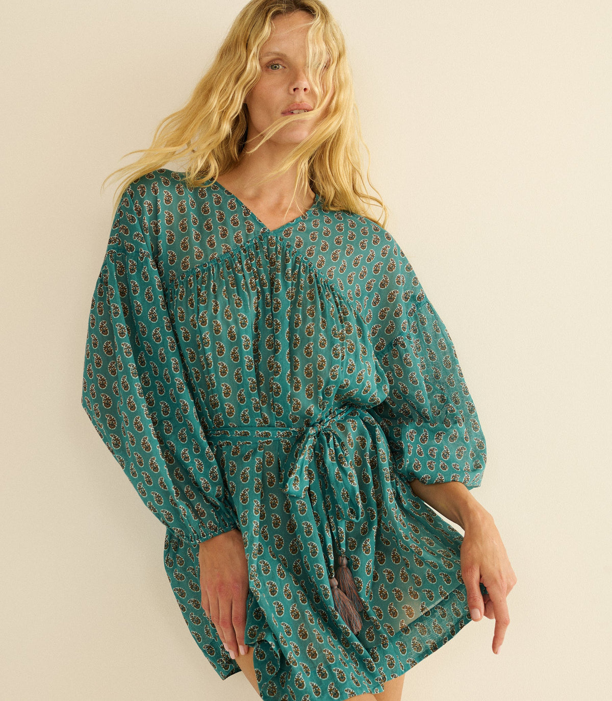 Juniper Tunic in Alba Paisley