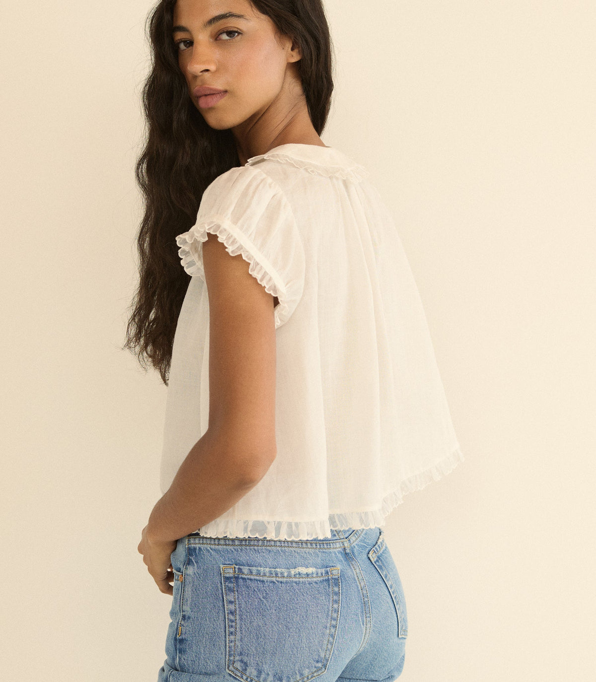 Karina Top in Salt, view 3