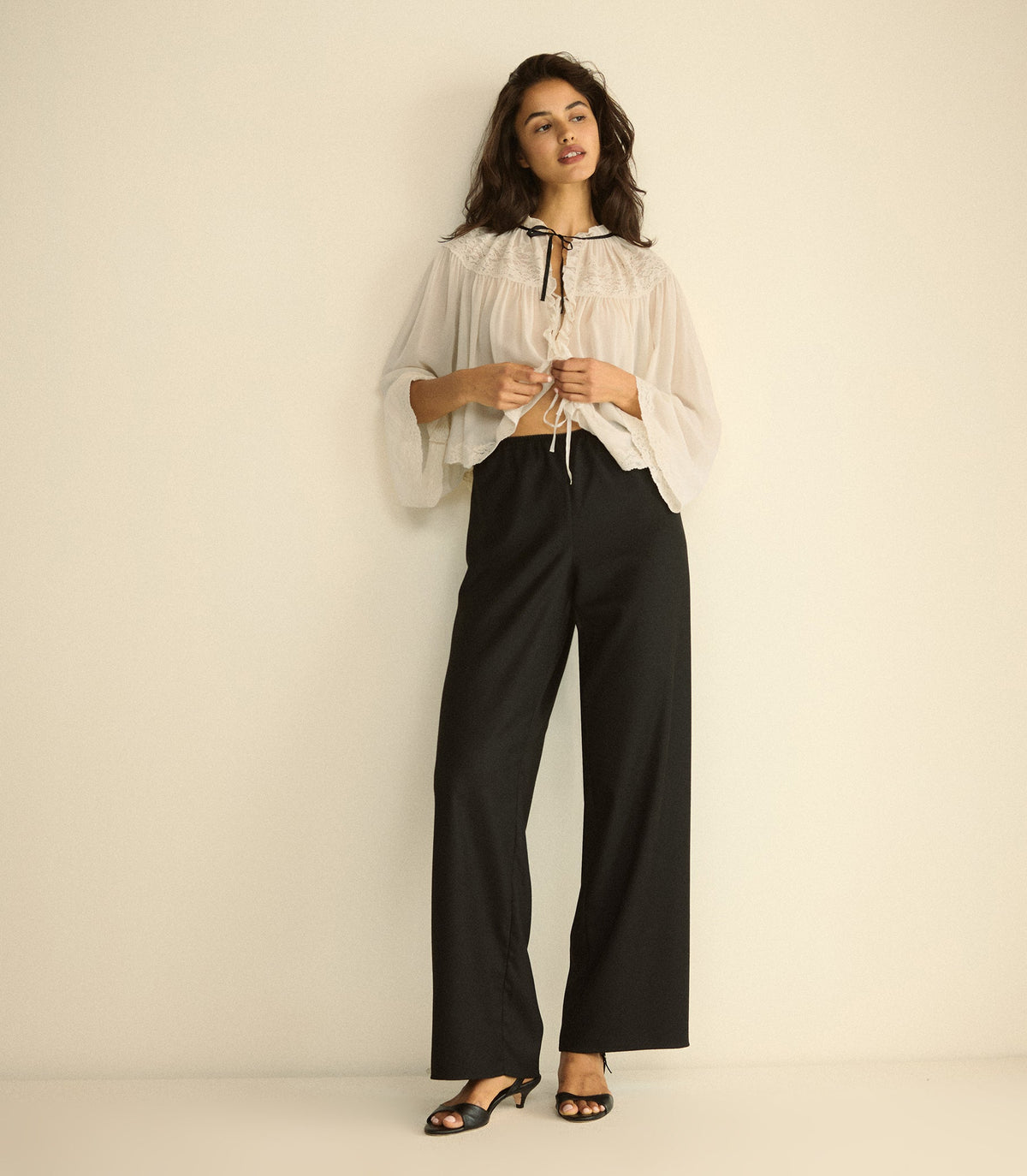 Lavona Pant in Black
