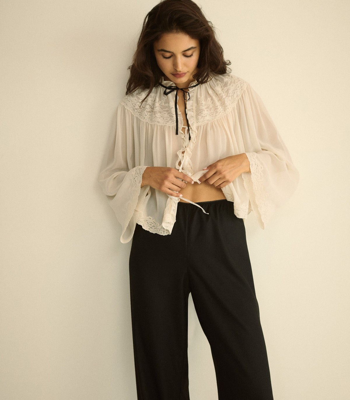 Lavona Pant in Black, view 2