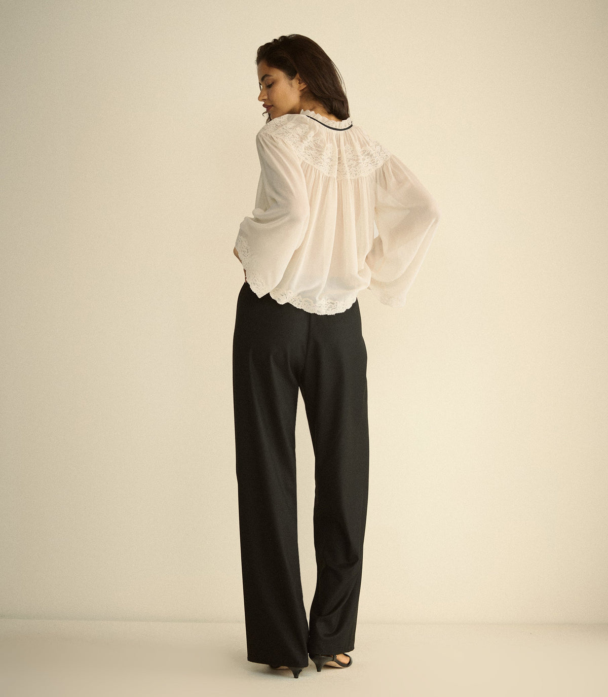 Lavona Pant in Black, view 3