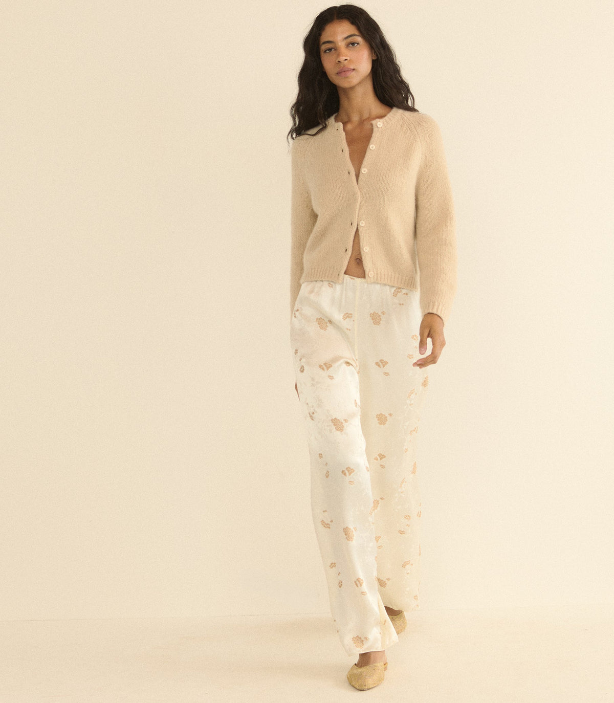 Lavona Pant in Fresco Tappezzeria Jacquard, view 2