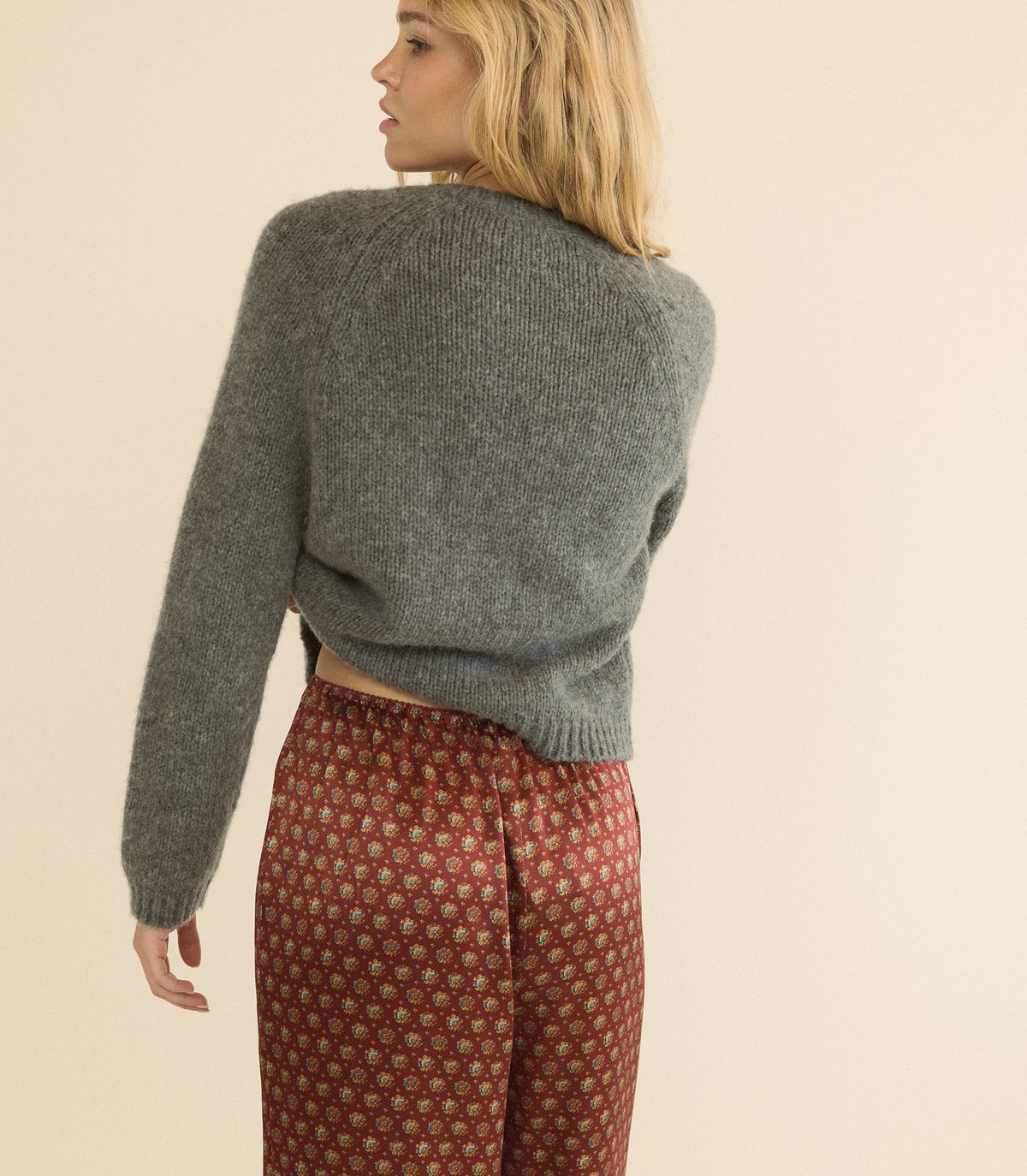 Lavon Fringe Pant in San Sebastian Foulard, view 8