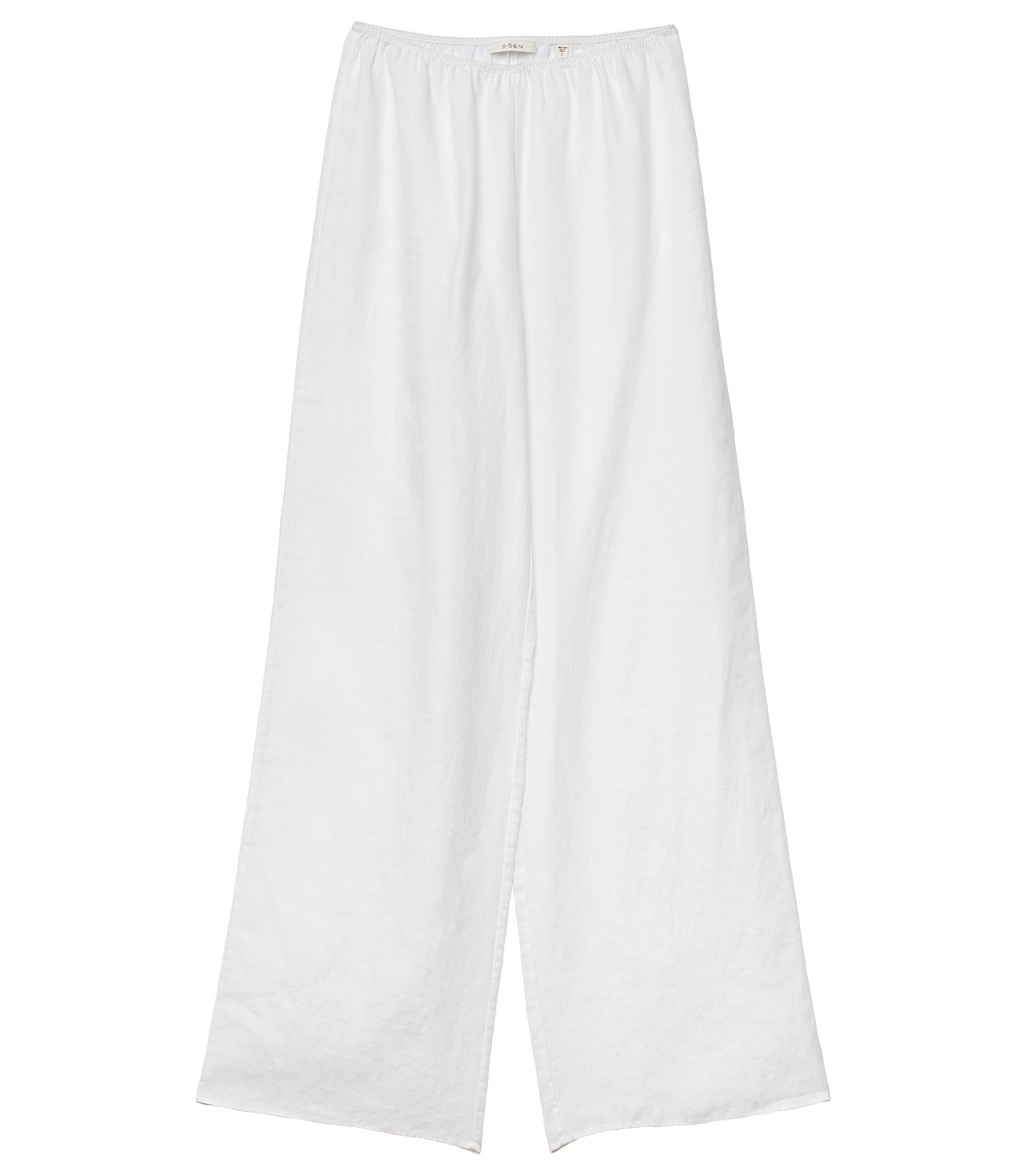 Lavon Linen Pant in Salt, view 8