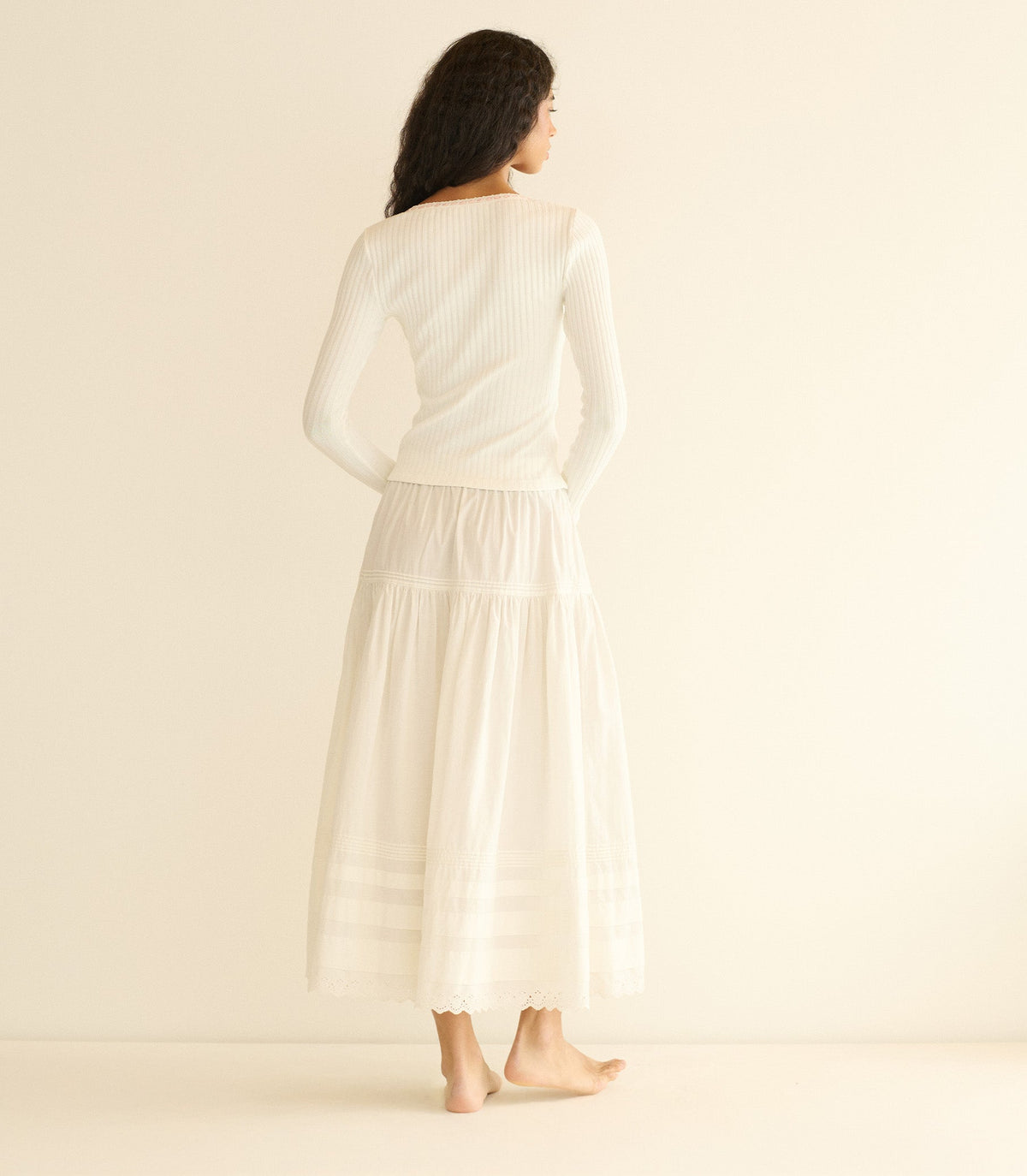 Lidie Tee in Salt, view 5