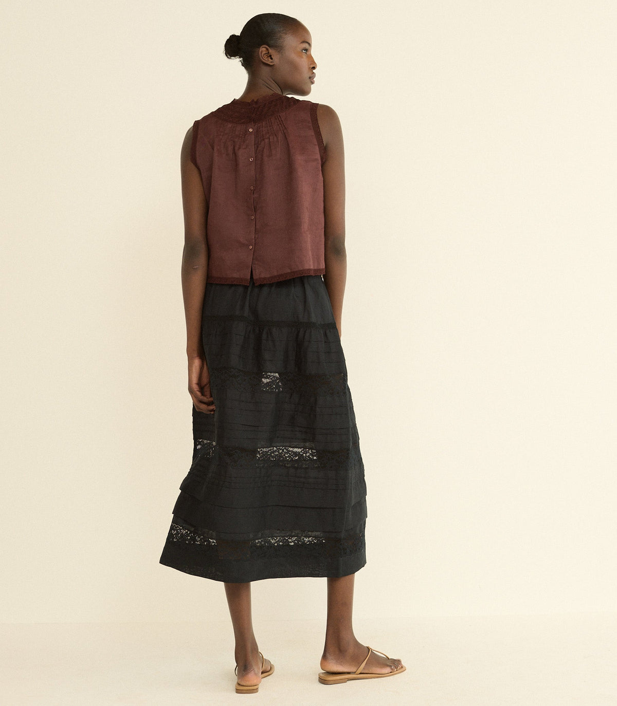 Liletta Top in Dahlia, view 6