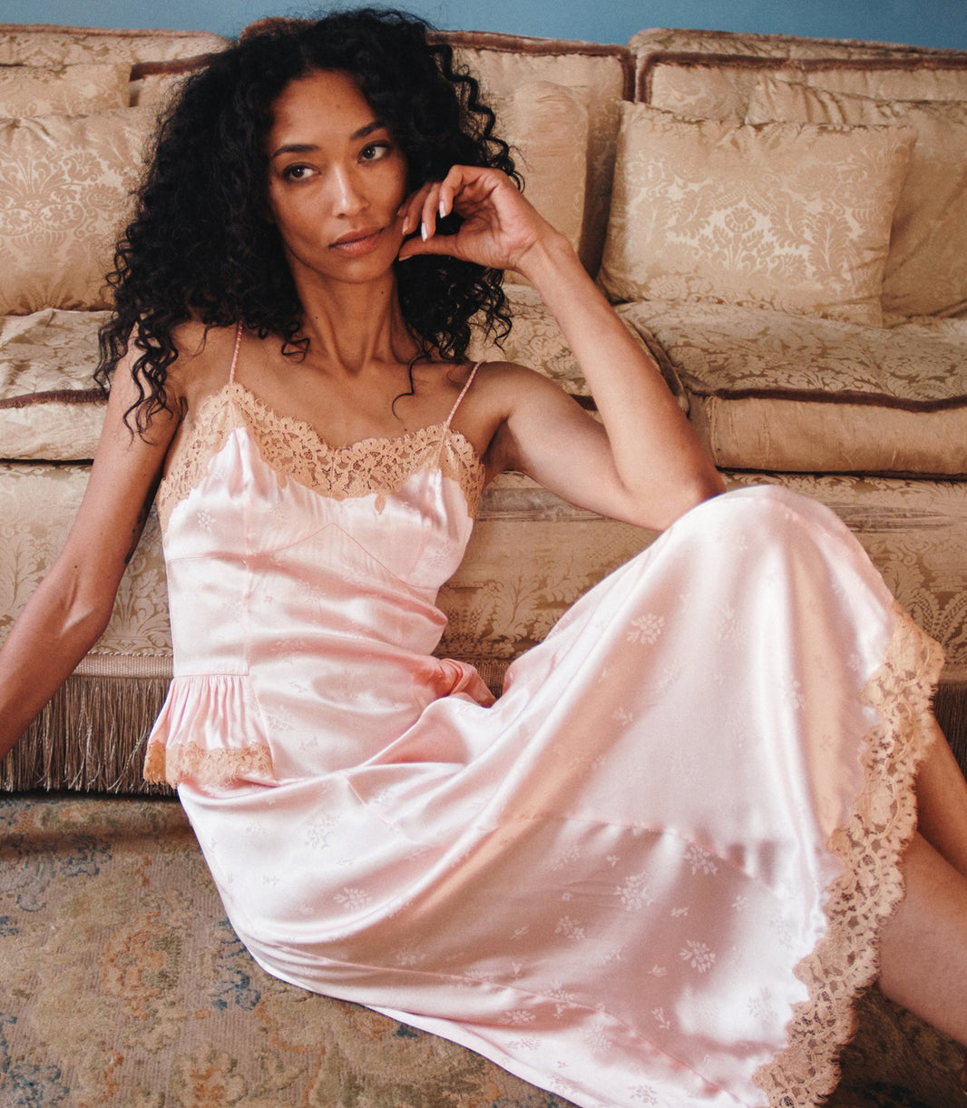 Lise Dress in Nectarine