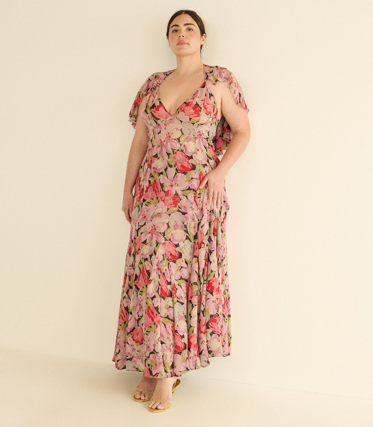 Liselotte Dress in Vallee des Tulipes, view 4