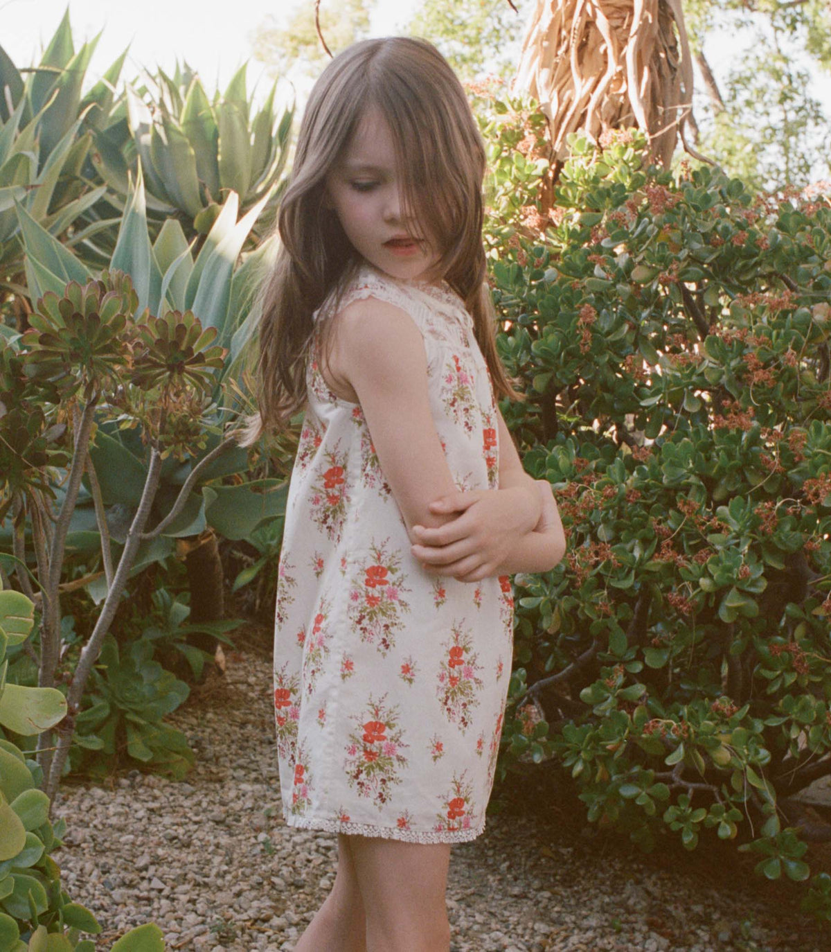 Little Danses Dress in Rose Petit Bouquet de Chamonix, view 2