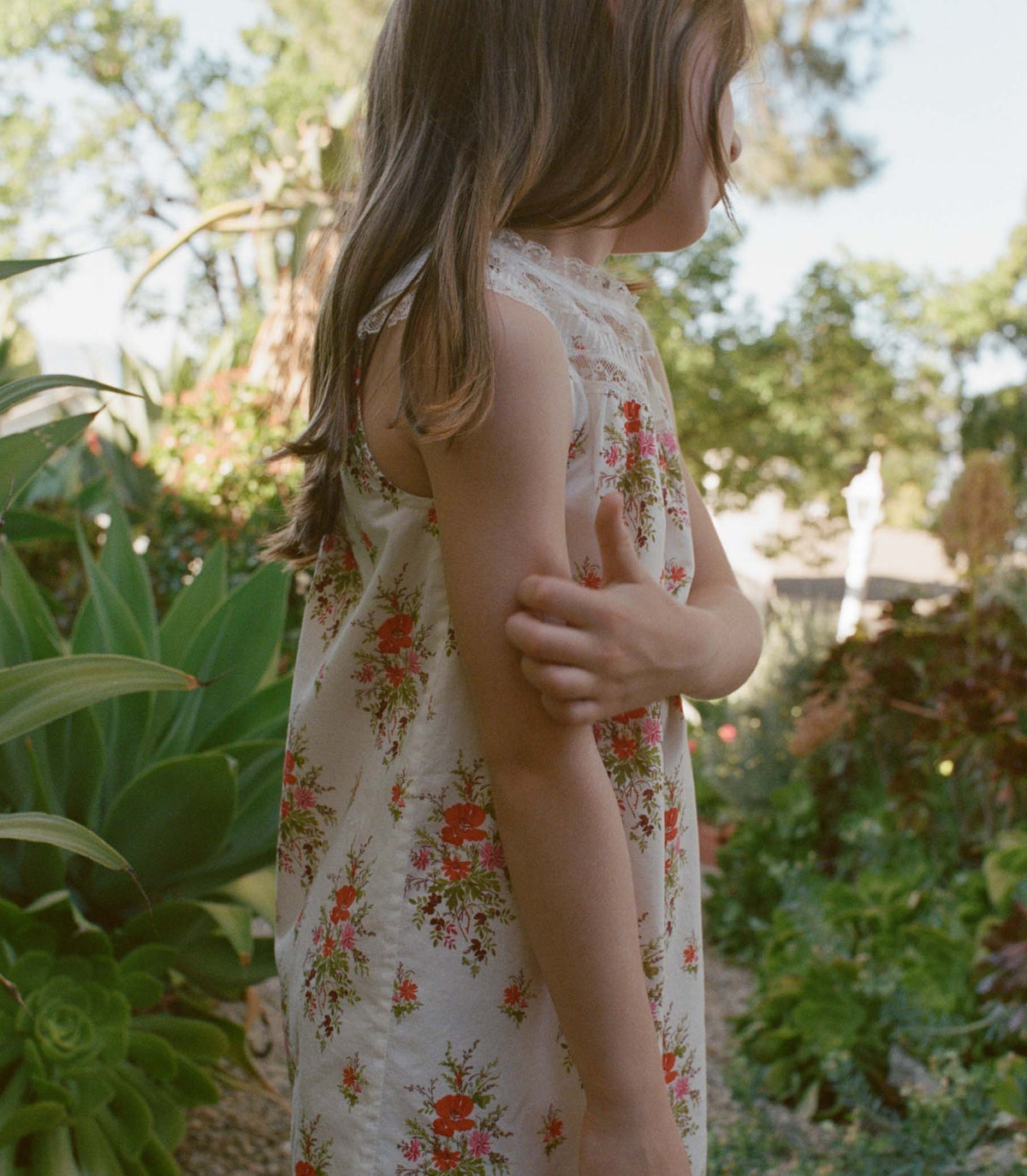 Little Danses Dress in Rose Petit Bouquet de Chamonix, view 3