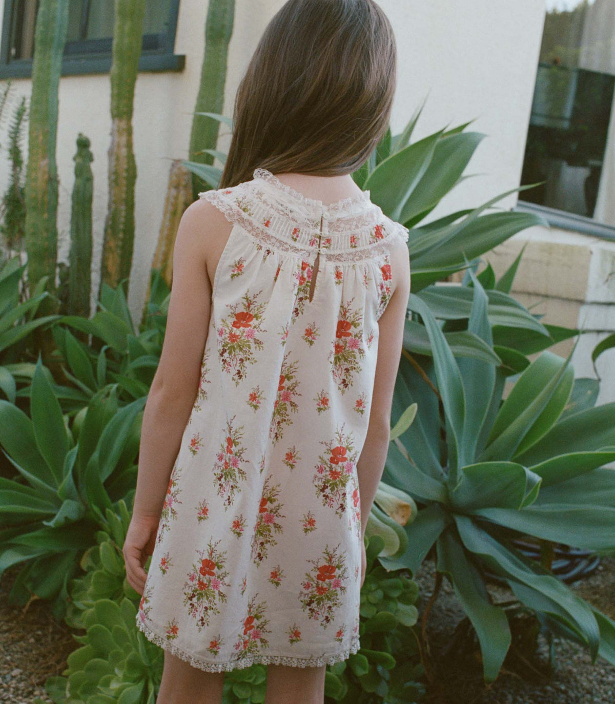 Little Danses Dress in Rose Petit Bouquet de Chamonix, view 5