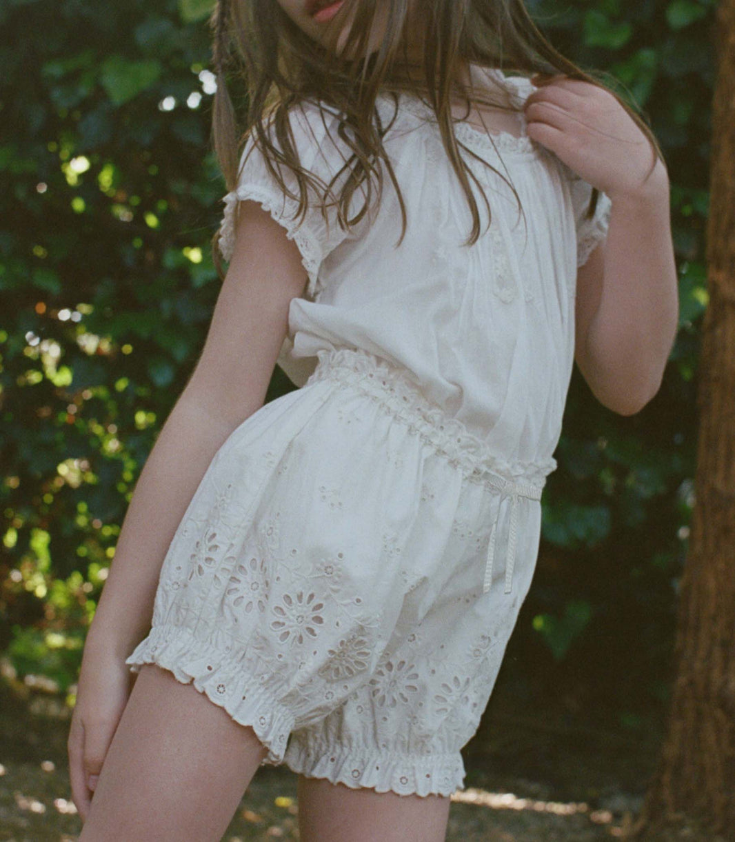 Little Genna Short in Salt