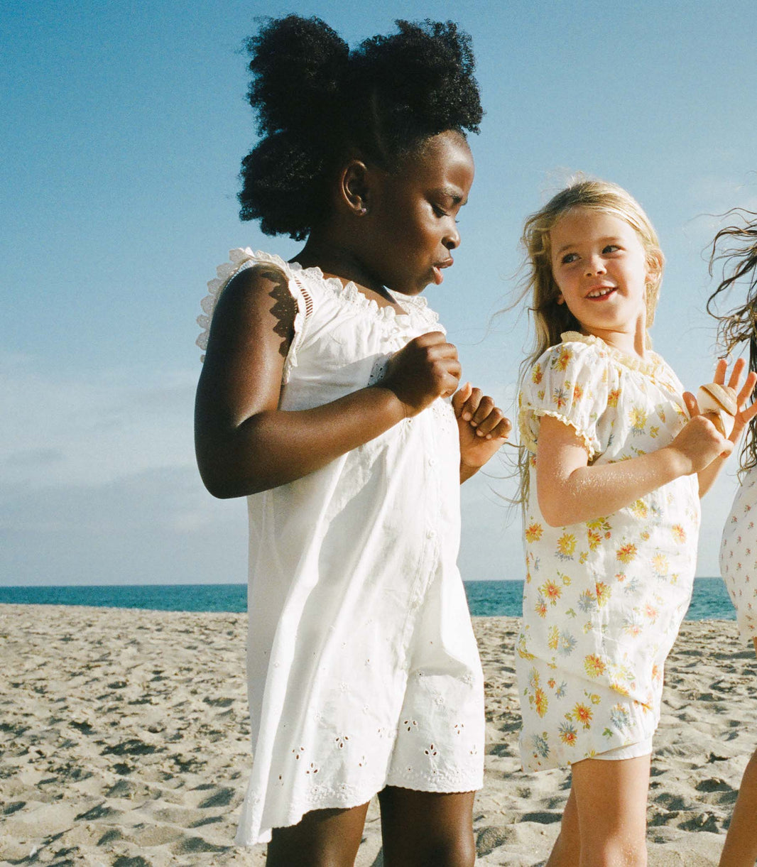 Little Nessie Dress in Salt