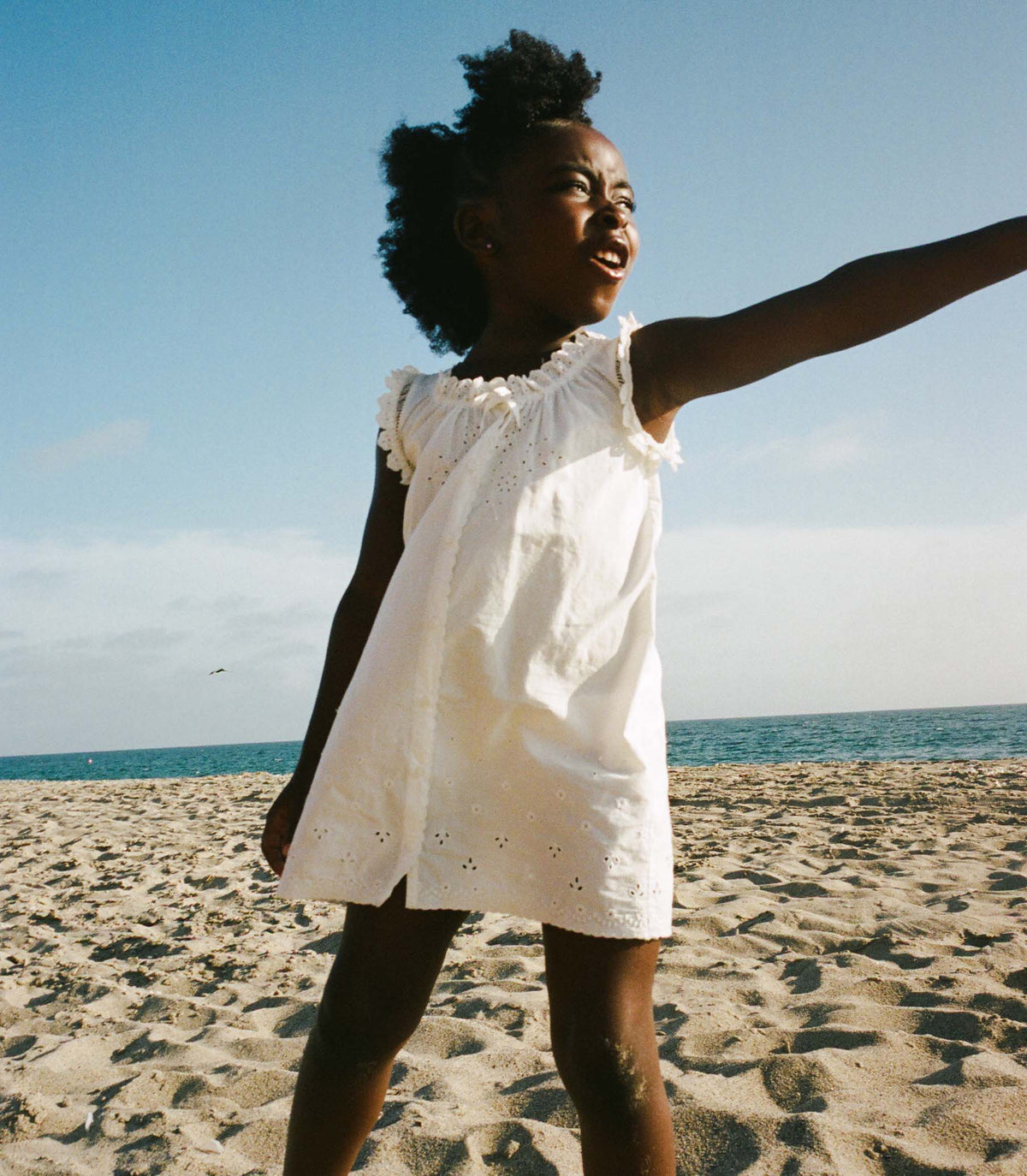 Little Nessie Dress in Salt, view 4