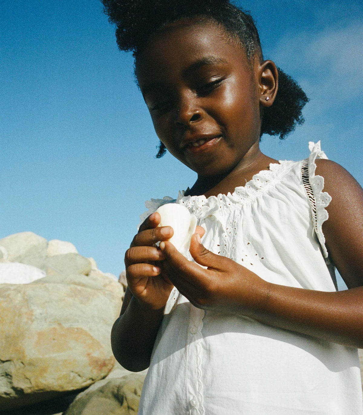 Little Nessie Dress in Salt, view 6