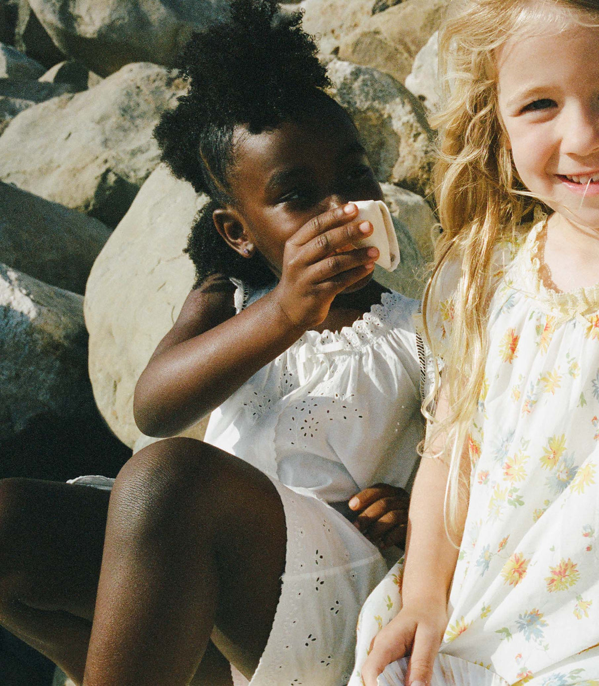 Little Nessie Dress in Salt, view 7