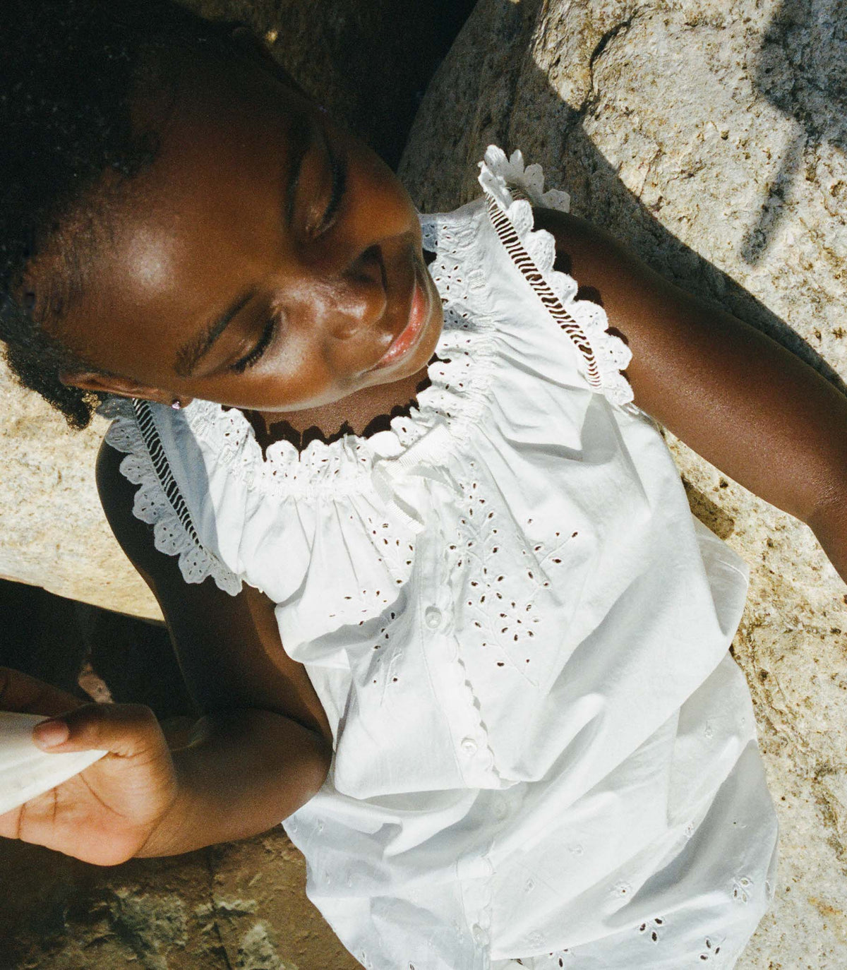 Little Nessie Dress in Salt, view 2