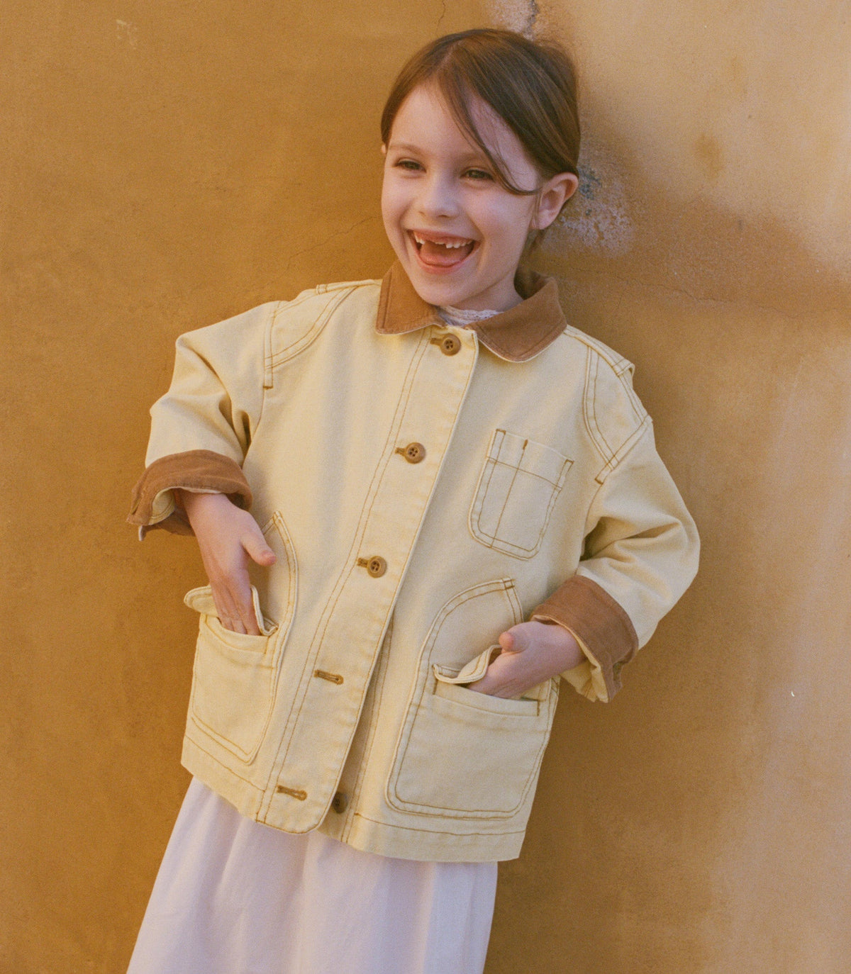 Little Pascual Jacket in Straw