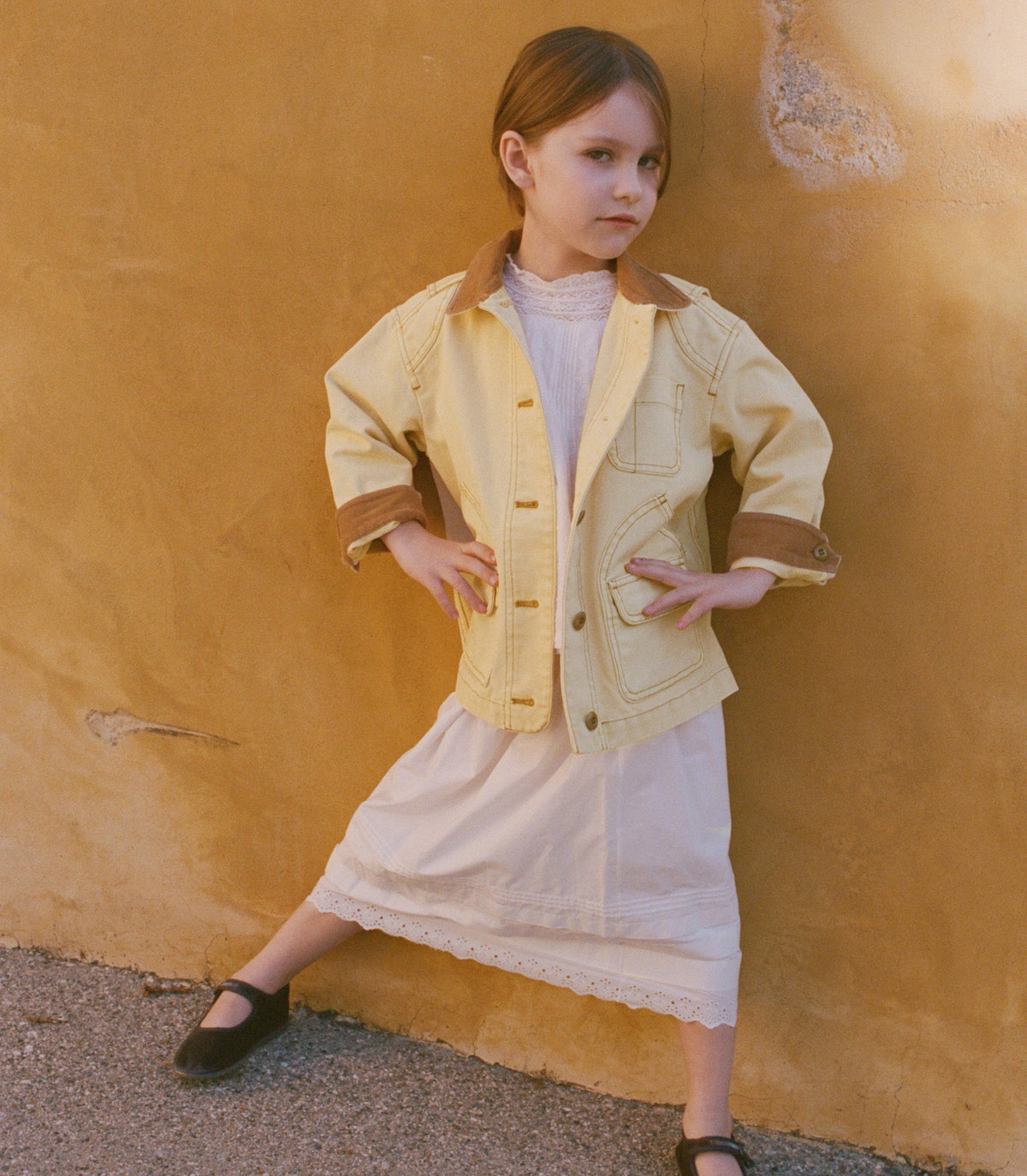 Little Pascual Jacket in Straw, view 2