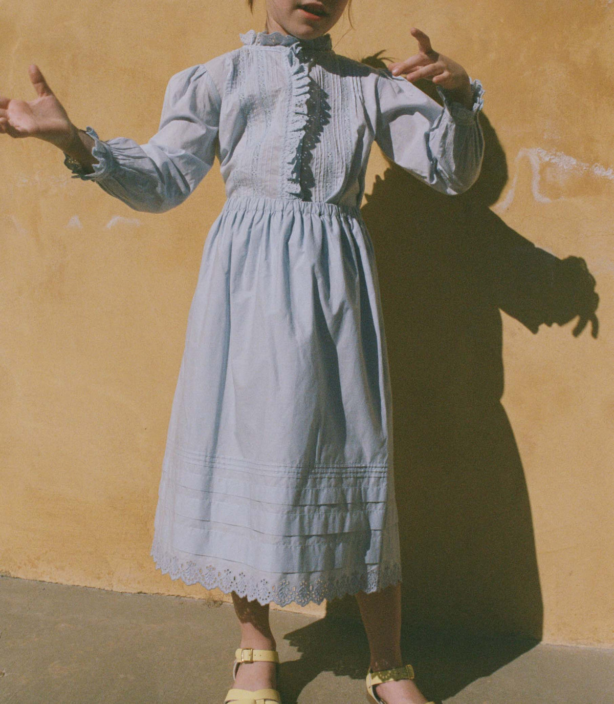 Little Sebastiane Midi Skirt in Dewdrop, view 3
